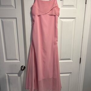 SHEIN Elegant Pink Formal Dress